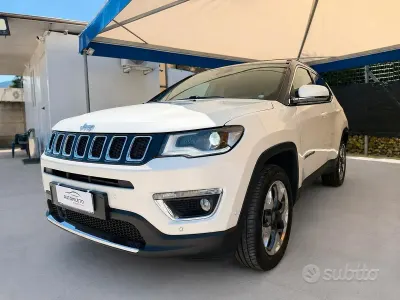 Usata Jeep Compass Limited 140 CV (102 kW) 2018 Bianco SUV