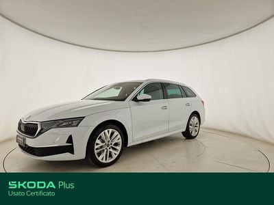 Bianco luna metallizzato Usata 2025 Skoda Octavia Style Station wagon | 30.700 € (Buon prezzo)