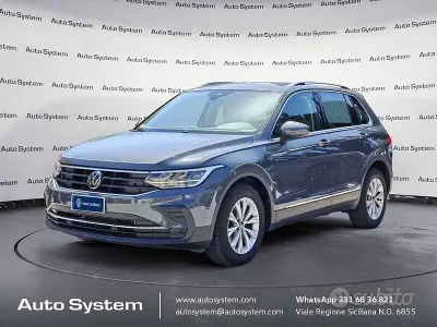 Usata VW Tiguan Life 122 CV (89 kW) 2022 Dolphin grey SUV