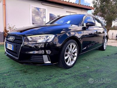 Usata Audi A3 Sport 110 CV (80 kW) 2016 Nero Berlina