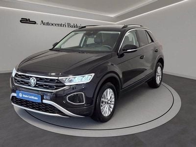 Usata VW T-Roc Life 110 CV (80 kW) 2022 Nero SUV