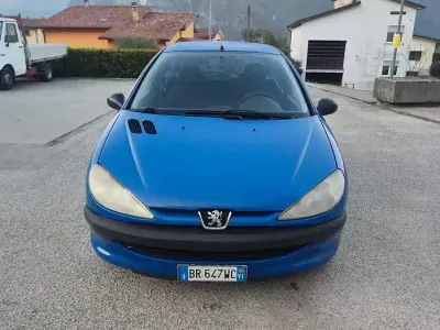 Occasion Peugeot 206 60 ch (44 kW) 2001 Bleue Coupé