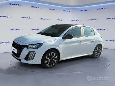 Usata Peugeot 208 GT 75 CV (55 kW) 2024 Bianco Utilitaria