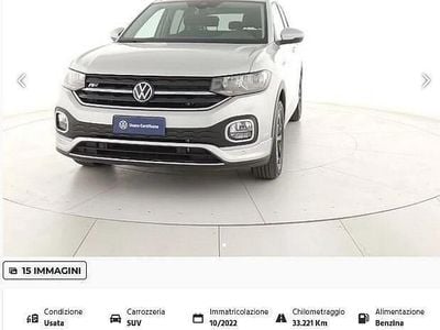 Usata VW T-Cross Sportline 110 CV (80 kW) 2022 Argento SUV