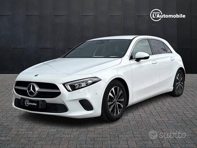 Usata Mercedes A180 116 CV (85 kW) 2019 Bianco Berlina