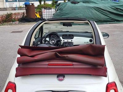 Usata Fiat 500C S 69 CV (50 kW) 2013 Bianco Cabrio