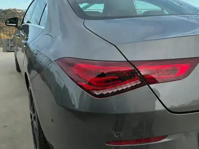 Usata Mercedes CLA200 163 CV (119 kW) 2019 Grigio Coupé
