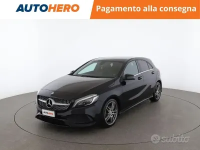 Usata Mercedes A200 Premium 156 CV (114 kW) 2017 Nero Berlina