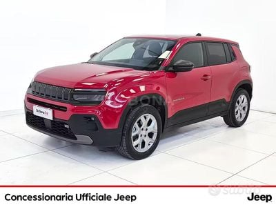 Usata Jeep Avenger Longitude 101 CV (74 kW) 2023 Rosso SUV