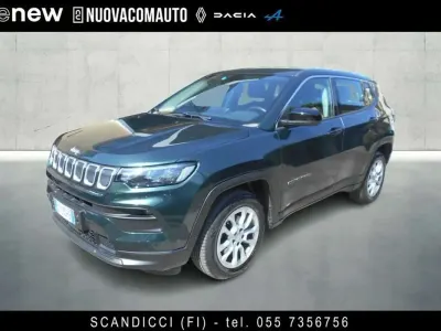 Usata Jeep Compass Longitude 131 CV (96 kW) 2021 Verde SUV