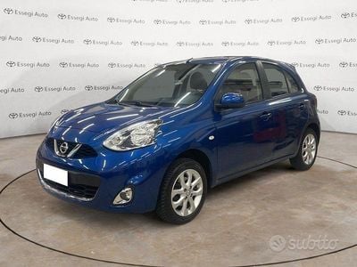 Usata Nissan Micra Acenta 80 CV (58 kW) 2015 Blu Utilitaria
