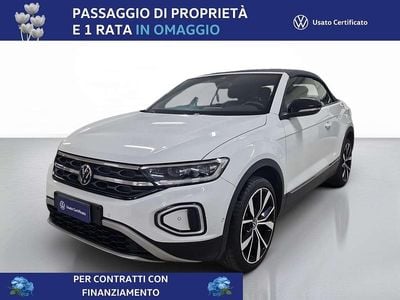 Usata VW T-Roc Style 110 CV (80 kW) 2023 0q pure white SUV