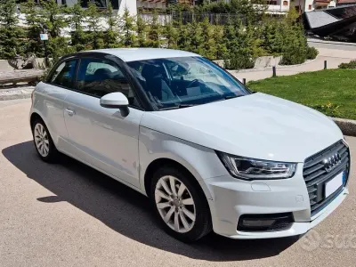Usata Audi A1 90 CV (66 kW) 2017 Bianco Utilitaria