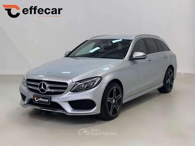 Usata Mercedes C200 Premium 136 CV (100 kW) 2017 Argento Station wagon