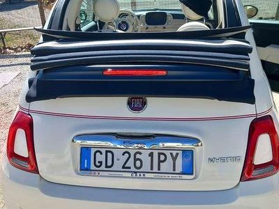 Usata Fiat 500C Dolcevita 69 CV (50 kW) 2021 Beige Cabrio
