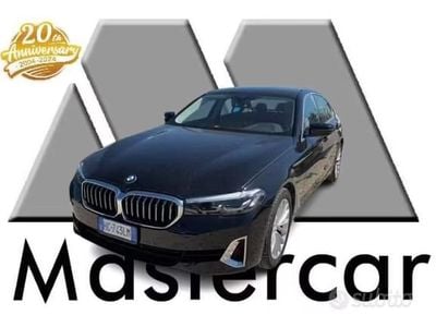 Begagnad BMW 520 Luxury Line 190 HK (139 kW) 2021 Blå Sedan