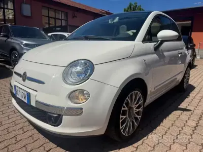 Usata Fiat 500 Lounge 69 CV (50 kW) 2015 Bianco Utilitaria