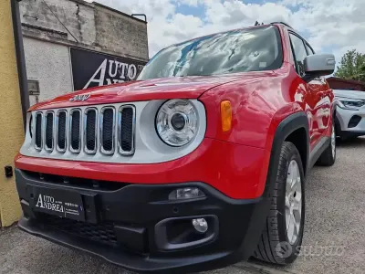 Gebraucht Jeep Renegade Limited 120 PS (88 kW) 2018 Rot SUV