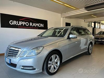 Usata Mercedes E250 Avantgarde 204 CV (150 kW) 2013 Grigio Berlina