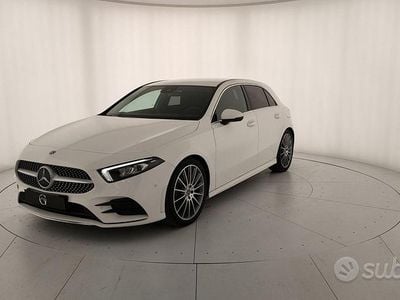 Bianco Usata 2018 Mercedes A180 Premium Berlina | 23.100 € (Buon prezzo)