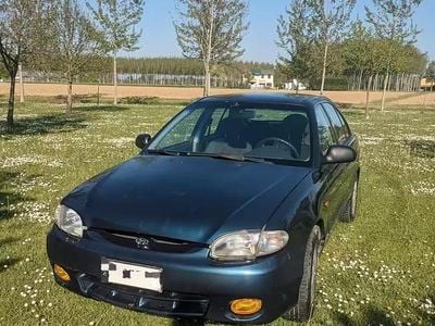 Gebraucht Hyundai Accent 1998 Blau Limousine