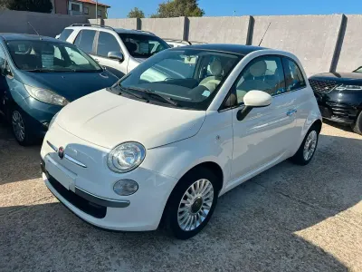 Usata Fiat 500 Lounge 69 CV (50 kW) 2013 Bianco Utilitaria