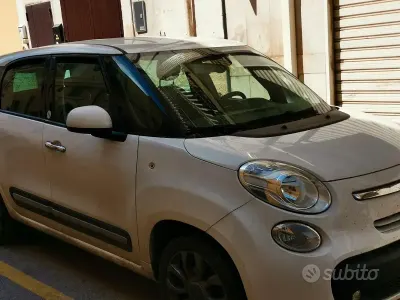 Usata Fiat 500L Living 85 CV (62 kW) 2015 Bianco Monovolume