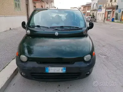 Usata Fiat Multipla 103 CV (75 kW) 2001 Verde Monovolume