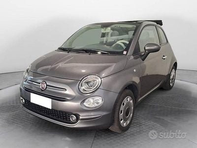 Usata Fiat 500C Pop 69 CV (50 kW) 2016 Grigio Cabrio