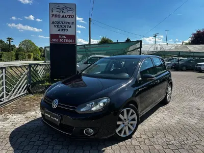 Usata VW Golf VII Highline 105 CV (77 kW) 2012 Nero Berlina
