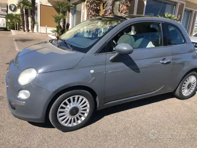 Usata Fiat 500 Lounge 69 CV (50 kW) 2010 Marrone Berlina
