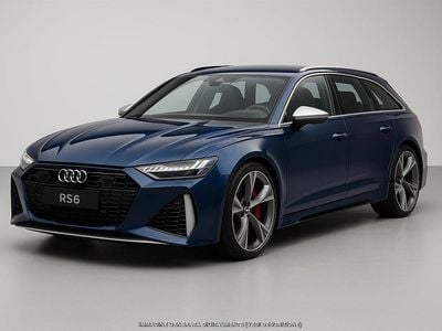 Usata Audi RS6 Ambiente 600 CV (441 kW) 2021 Blu Station wagon