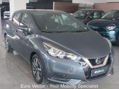 Usata Nissan Micra Acenta 71 CV (52 kW) 2017 Grigio Utilitaria