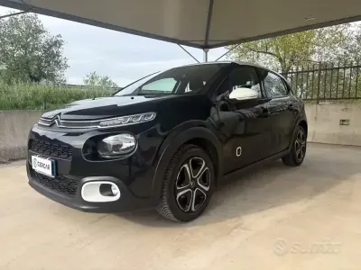 Gebraucht Citroën C3 PureTech 82 PS (60 kW) 2018 Schwarz Kleinwagen