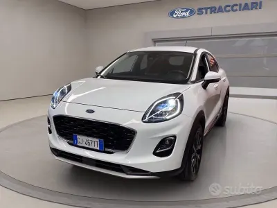 Usata Ford Puma Titanium S 125 CV (91 kW) 2022 Bianco SUV