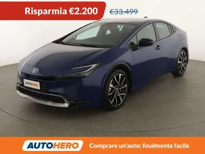 Usata Toyota Prius Lounge 223 CV (164 kW) 2025 Blu/azzurro Utilitaria