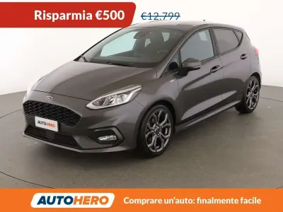 Usata Ford Fiesta ST-Line 101 CV (74 kW) 2019 Grigio Utilitaria