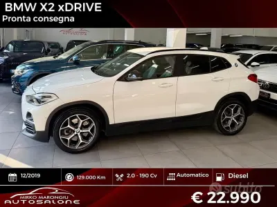 Usata BMW X2 M Sport 190 CV (139 kW) 2019 Bianco SUV