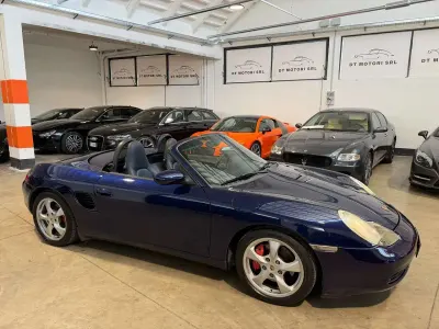 Usata Porsche Boxster S 252 CV (185 kW) 2000 Blu/azzurro Cabrio