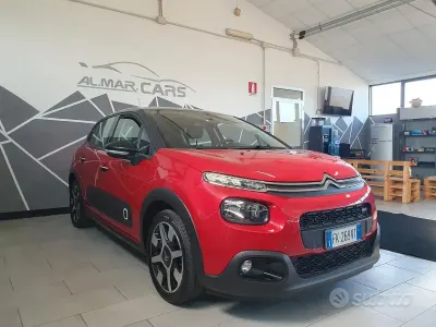 Usata Citroën C3 PureTech 82 CV (60 kW) 2017 Rosso Berlina