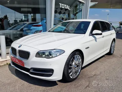 Usata BMW 520 190 CV (139 kW) 2016 Bianco pastello Station wagon