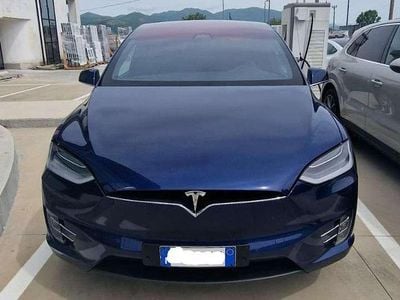 Usata Tesla Model X 158 kW (215 CV) 2017 Blu/azzurro SUV