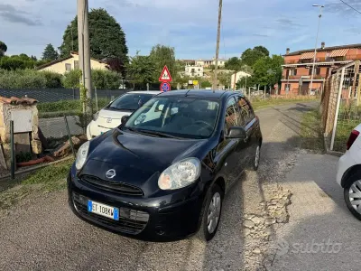 Usata Nissan Micra Tekna 80 CV (58 kW) 2013 Nero Utilitaria