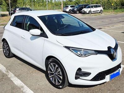 Usata Renault Zoe Intens 50 kW (69 CV) 2021 Bianco Utilitaria