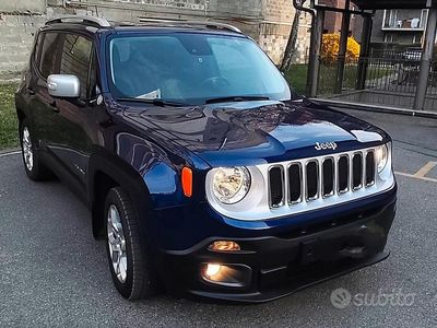 Usado Jeep Renegade Limited 120 CV (88 kW) 2016 Azul SUV