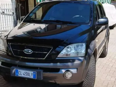 Usata Kia Sorento 139 CV (102 kW) 2004 Nero SUV