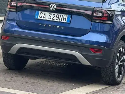 Usata VW T-Cross Advance 116 CV (85 kW) 2020 Blu/azzurro SUV