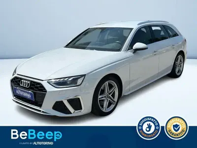 Begagnad Audi A4 S-Line 163 HK (119 kW) 2021 Vit Kombi