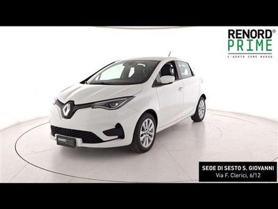 Usata Renault Zoe Zen 50 kW (69 CV) 2020 Bianco Utilitaria