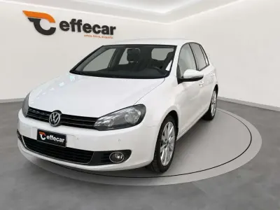 Usata VW Golf VI Highline 140 CV (102 kW) 2011 Bianco Utilitaria
